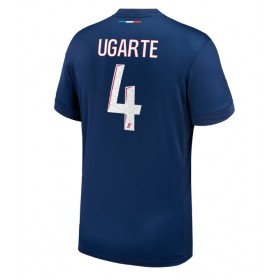 Paris Saint-Germain Manuel Ugarte #4 Hemmakläder 2024-25 Kortärmad